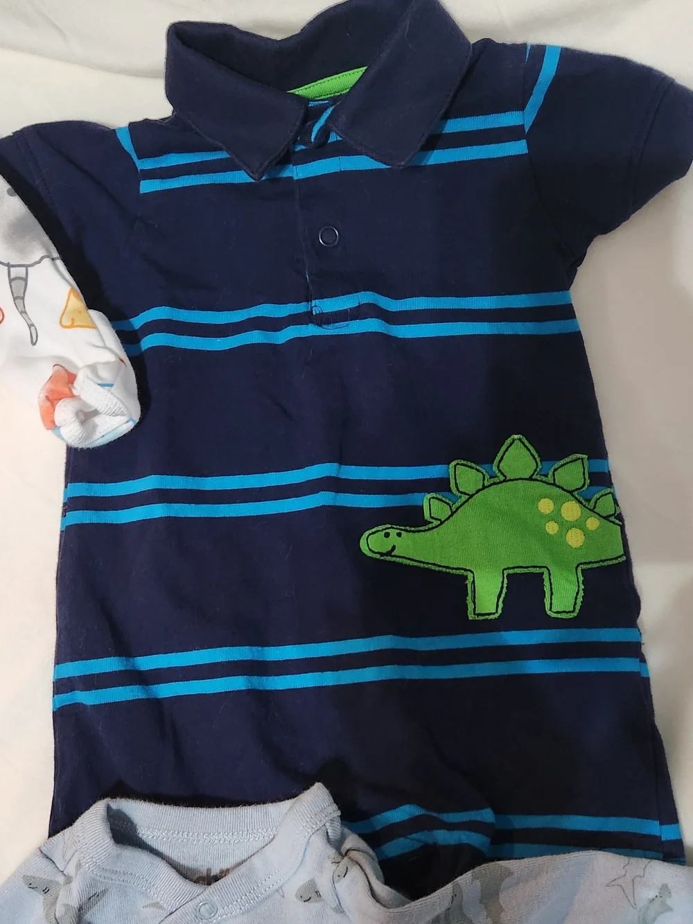 Child Of Mine By Cater's One-Piece Bundle – Blue, Navy, Gray, White